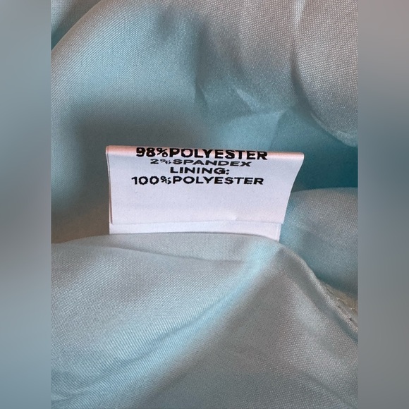 BloomChic Mint Floral drawstring waist Maxi Dress NWT 26 - Picture 8 of 8